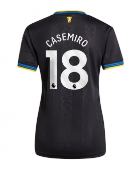 Manchester United Casemiro #18 Maglia Gara Terza Repliche 2025-26 Donna Maniche Corte